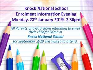 Knock National School- poster2019